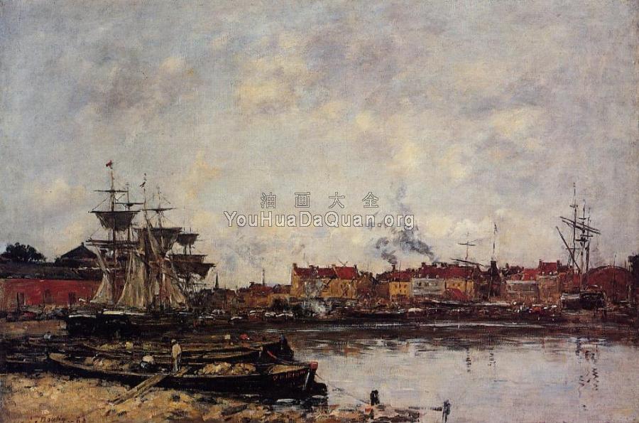 Dunkirk, the Inner Port - 尤金·布丹